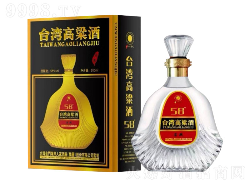 八八年代臺灣高粱酒 清香型白酒【58° 600ml】