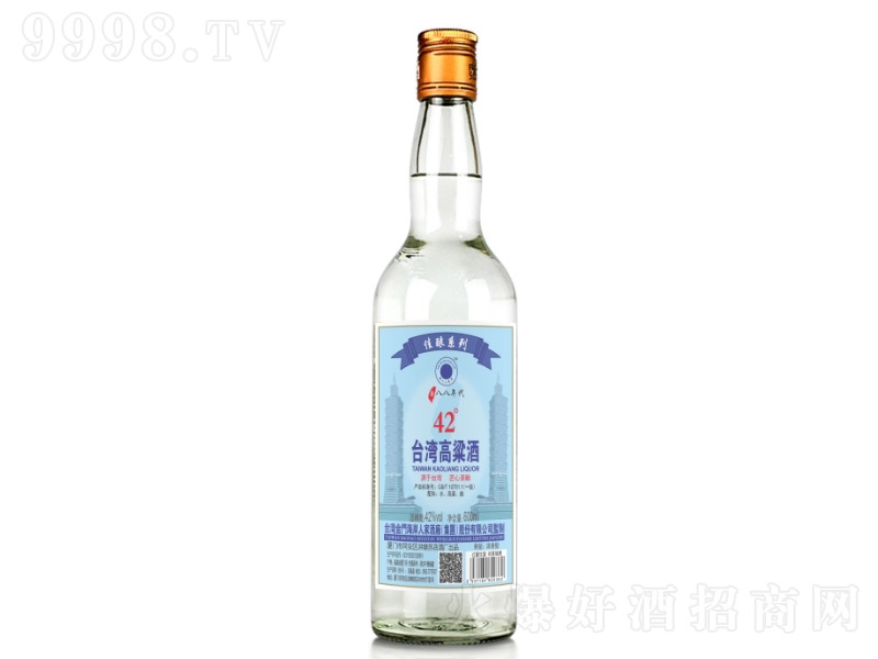 八八年代臺灣高粱酒 濃香型白酒【42° 500ml】