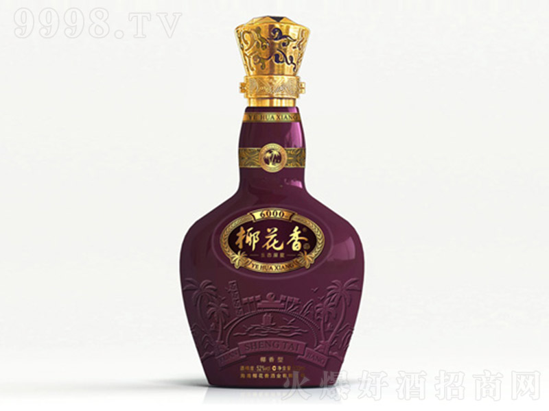 椰花香酒老原漿 椰香型白酒【52° 500ml】