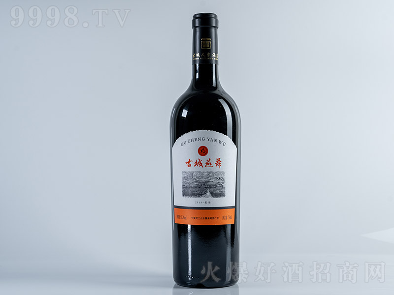 古城燕舞2019美樂干紅葡萄酒【15.2° 750ml】