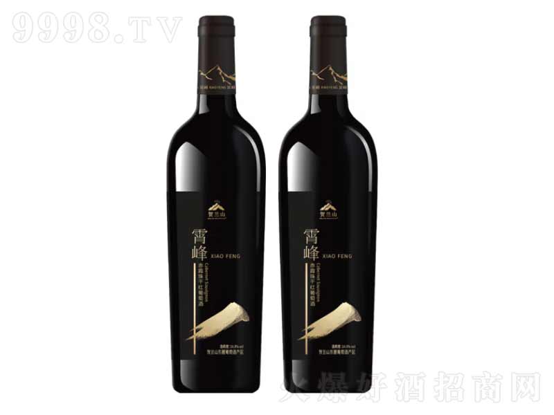 霄峰干紅手工精選赤霞珠葡萄紅酒750ml