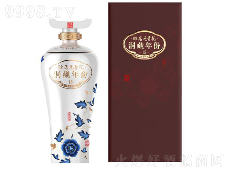 賒店老酒元青花洞藏年份15濃香型【52度500ml】