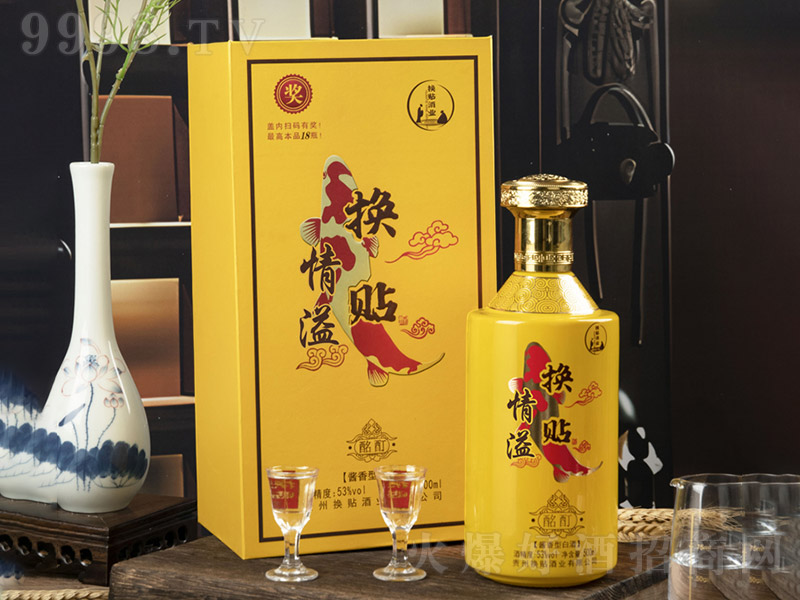情溢換帖酒酩酊 醬香型【53° 500ml】