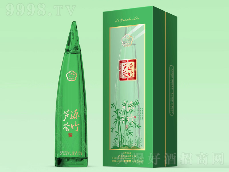 蘆源薈竹酒 清香露酒【53° 500ml】