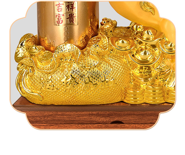 藝術(shù)禮品酒運(yùn)勢(shì)如虹醬香型白酒【52°750ml】