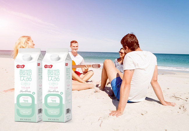 牛加加酸奶飲品1×928g×12盒