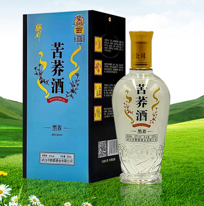 鶴都苦蕎酒黑蕎