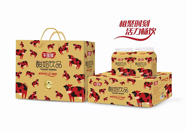 牛加加酸奶飲品原味300ml