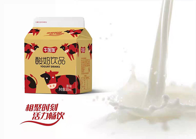 牛加加酸奶飲品原味300ml