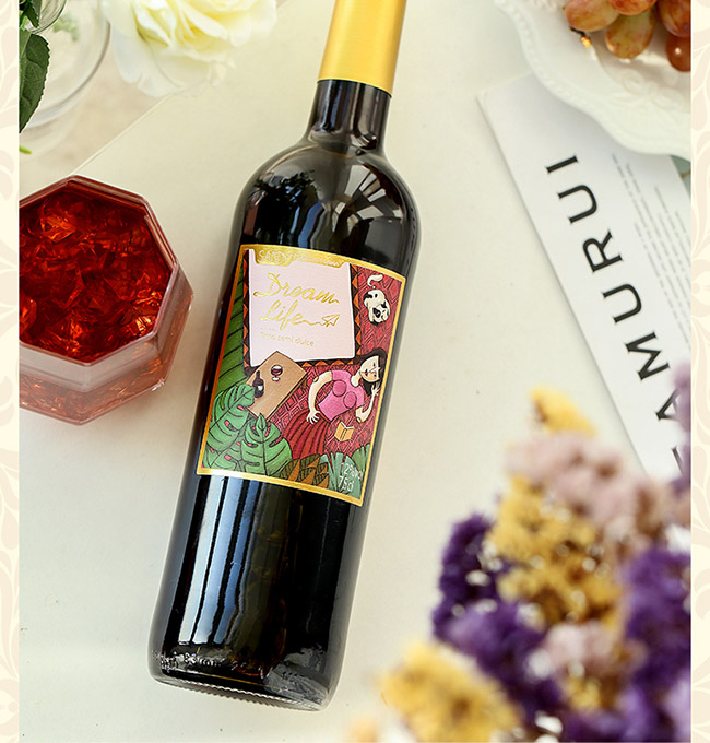 仙的理想生活半甜紅葡萄酒【12° 750ml】