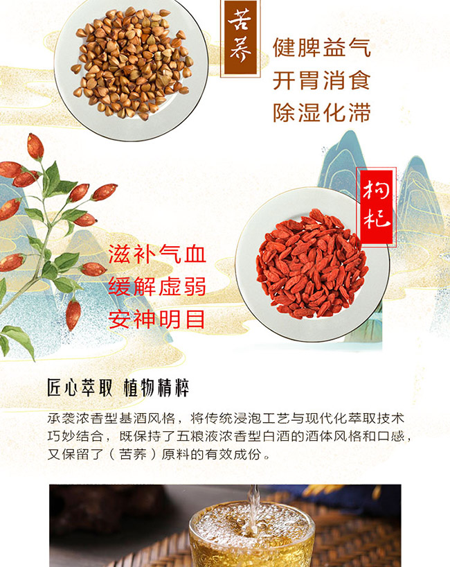 上選金蕎酒小光瓶 植物類露酒【41.8° 100ml】