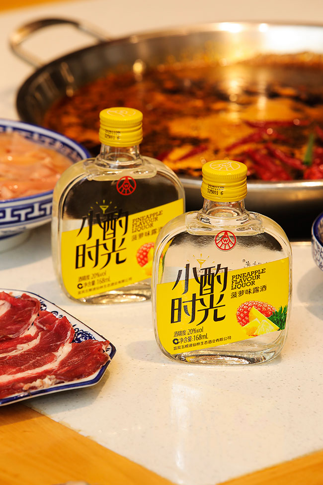 小酌時光牌菠蘿味露酒【20° 168ml】