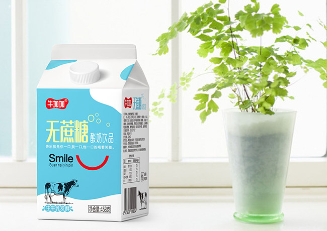 牛加加無蔗糖酸奶飲品【458ml】