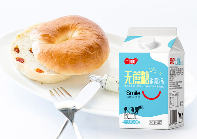 牛加加無蔗糖酸奶飲品【458ml】