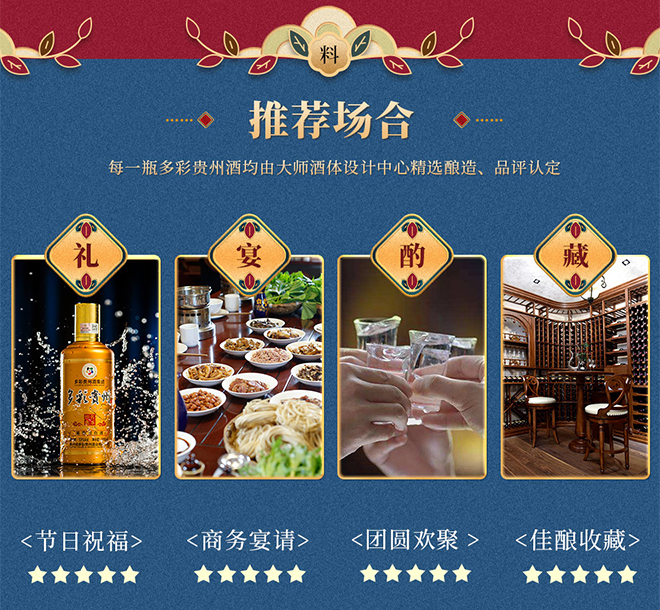 多彩貴州酒傳承經(jīng)典 醬香型【53° 500ml】