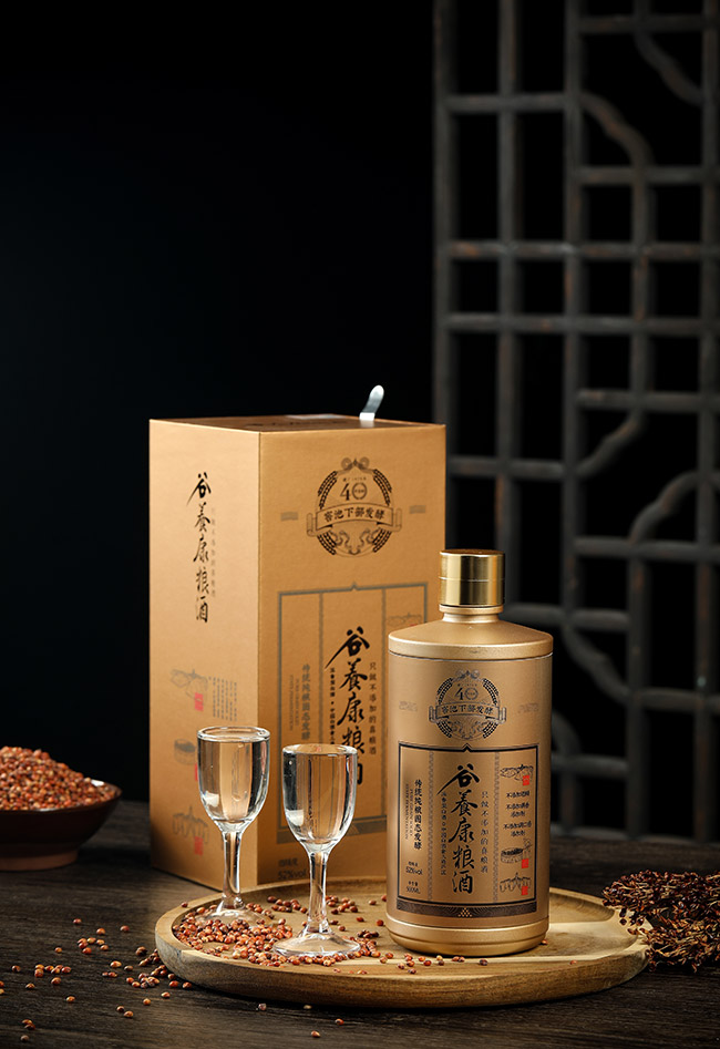 谷養(yǎng)康糧酒金窖齡