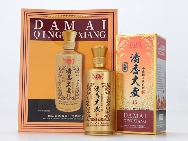 清香大麥酒原漿15 清香型【53° 500ml】